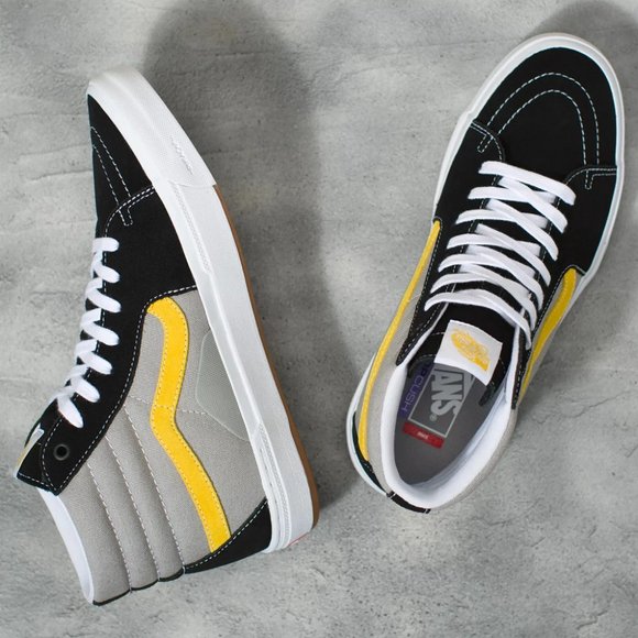 Vans BMX Sk8-Hi Blk/Gray/Gold - Picture 2 of 3